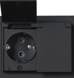 Abb Impressivo pistorasia 2os uppo IP44 musta