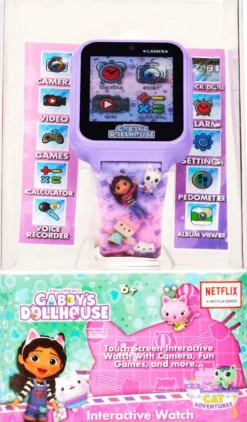 Accutime Lasten älykello P001173 Gabbys dollhouse