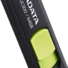 ADATA UC300 USB-muistitikku, 64 GB, musta/vihreä (USB-C 3.2 Gen 1)