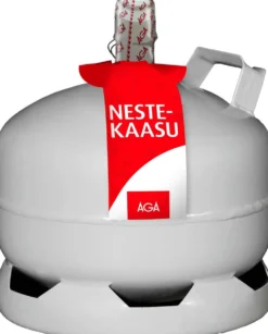 Aga 5kg nestekaasutäyttöpullo teräs, painoventtiili