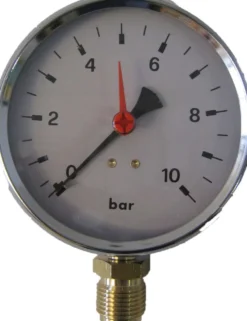 Ahlsell painemittari 1/4" x 63 mm 0-6 bar