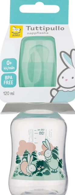 Ainu PP 120ml tuttipullo muotoiltu