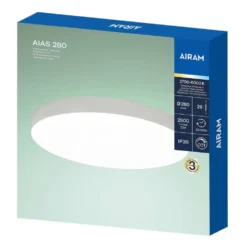 Airam Aias 280 plafondi 22W 2500lm IP20 CCT