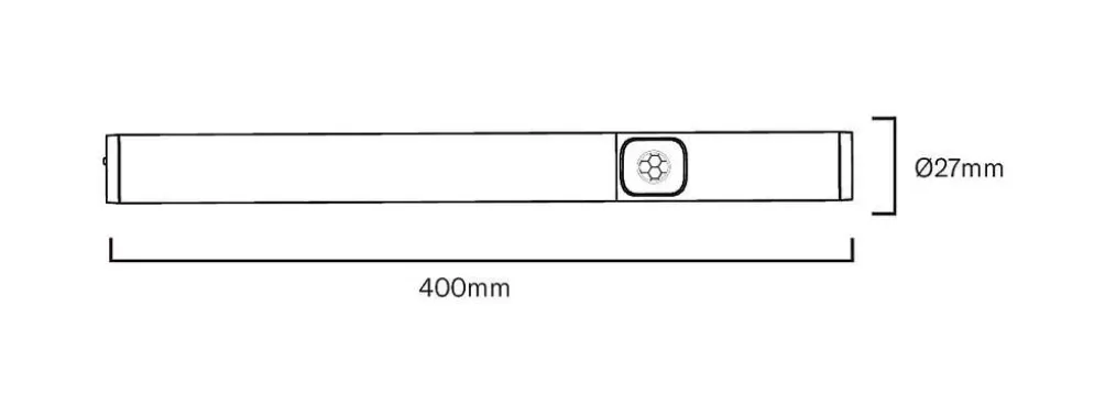 Airam Cabiround kaapistovalo 40cm 3CCT 210lm
