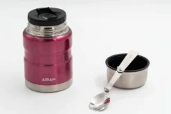 Airam Hekla Teräsruokatermos 0,5L Roosa