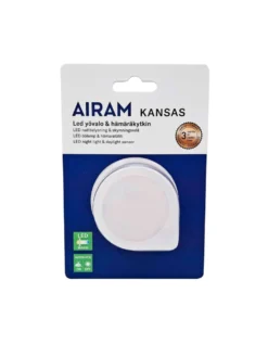 Airam KANSAS YÖVALO 1LED+SENSOR