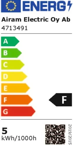Airam LED koriste 4,5W E27 470LM himmennettävä kirkas