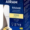 Airam led vakio 840 1055 lm E27 radar, opaali