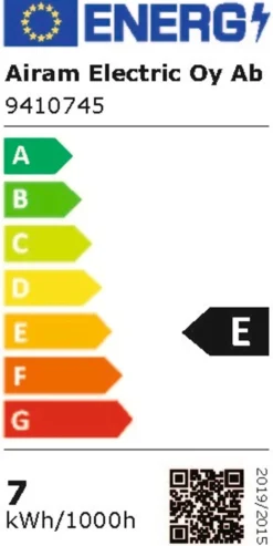 Airam LED Vakio 6,7W 806lm 4000K E27 kirkas