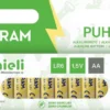 Airam Mielinauha Puhti-paristo LR6 AA 12krt