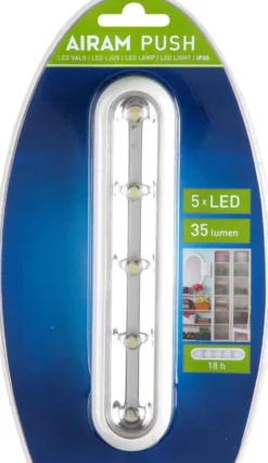 Airam PUSH LIGHT 5 LED