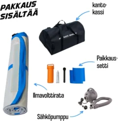 AirTrack Nordic Carbon ilmavolttirata - Keltainen - 5 m