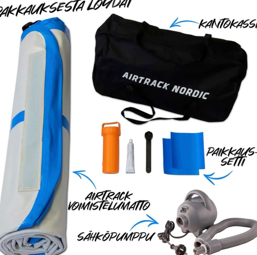 Airtrack Nordic Home 3X1X0,1M, Mint