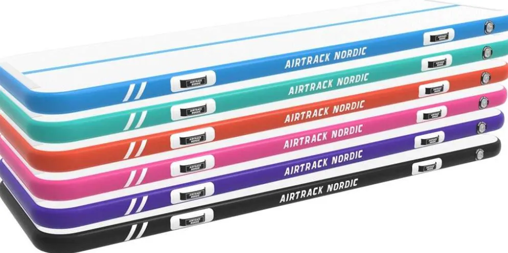 AirTrack Nordic Standard ilmavolttirata - Musta - 4 m