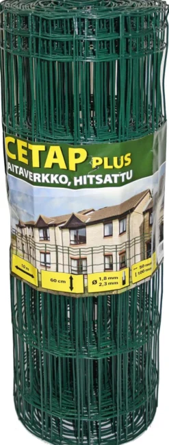 Aitaverkko Cetap 60cm x 10m vihreä