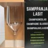 Akvila shampanjalasi Tao 16cl / 2kpl särkymätön, konepesunkestävä