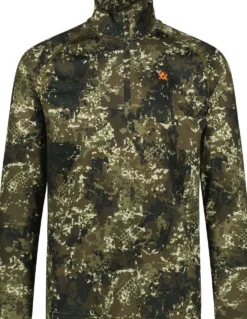Alaska cooldry miesten half-zip paita, blindtech invisible
