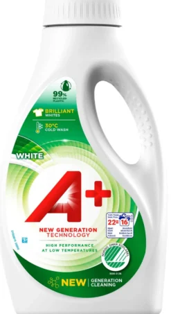 A+ 0.88L White Joutsenmerkki pyykinpesuneste
