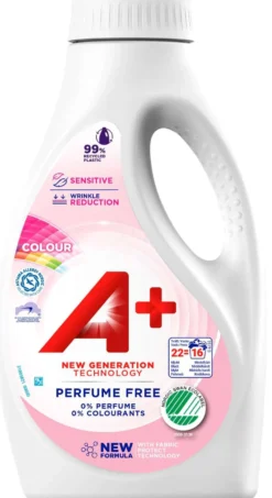 A+ 880ml Sensitive Color pyykinpesuneste