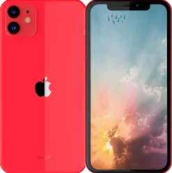 Apple iPhone 11 64GB älypuhelin Red, tehdashuollettu, käytetty puhelin