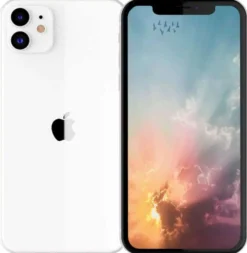Apple iPhone 11 128GB älypuhelin White, tehdashuollettu, käytetty puhelin