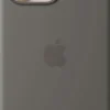 Apple iPhone 16 Pro Max silikoni suojakuori - Stone Gray