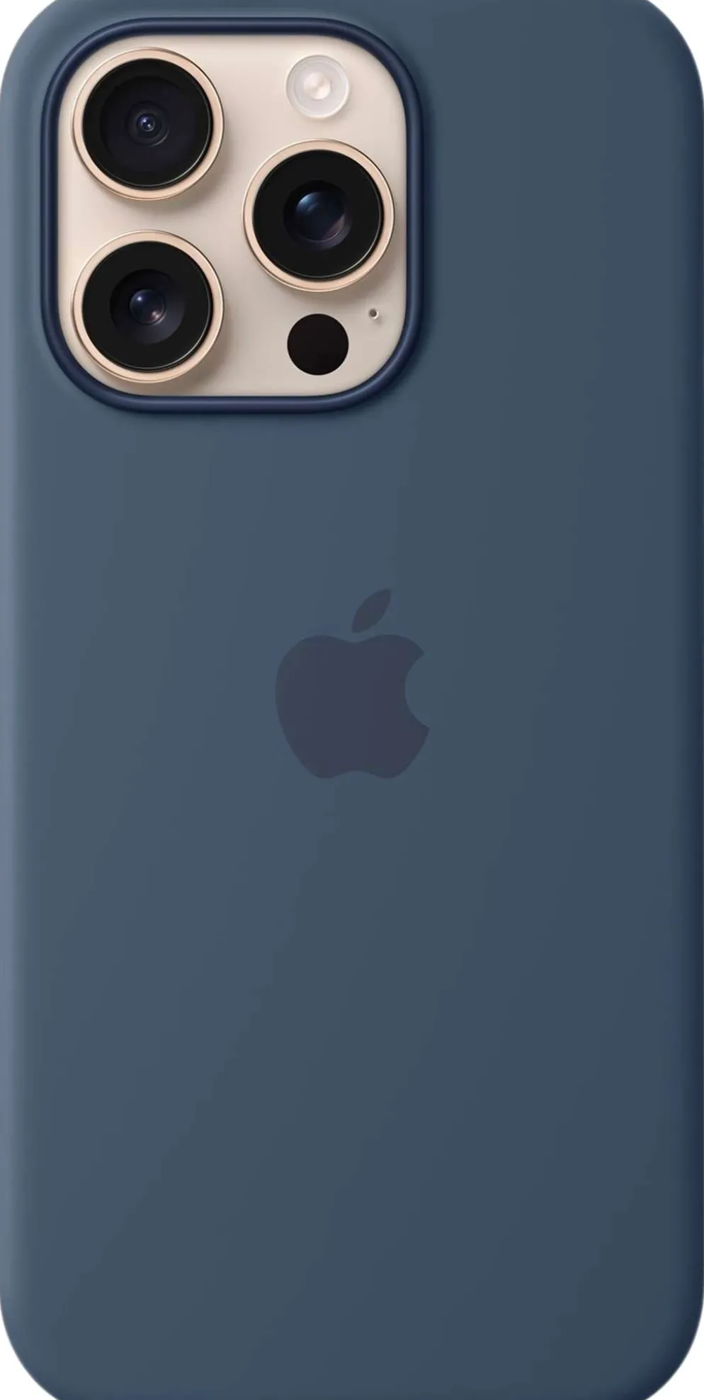 Apple iPhone 16 Pro silikoni suojakuori - Denim