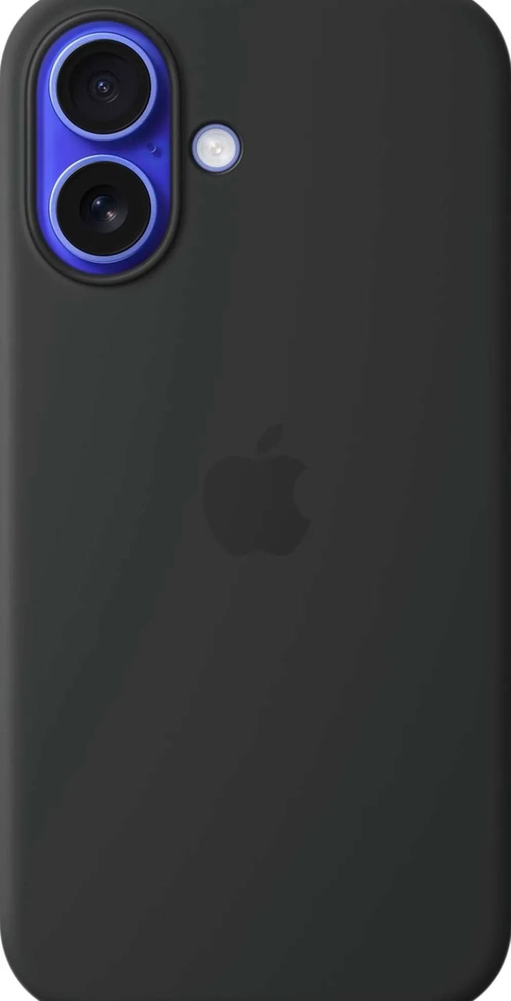Apple iPhone 16 silikoni suojakuori - Black