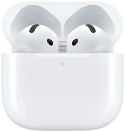 Apple nappikuulokkeet AirPods 4 ANC, tehdashuollettu, käytetty tuote