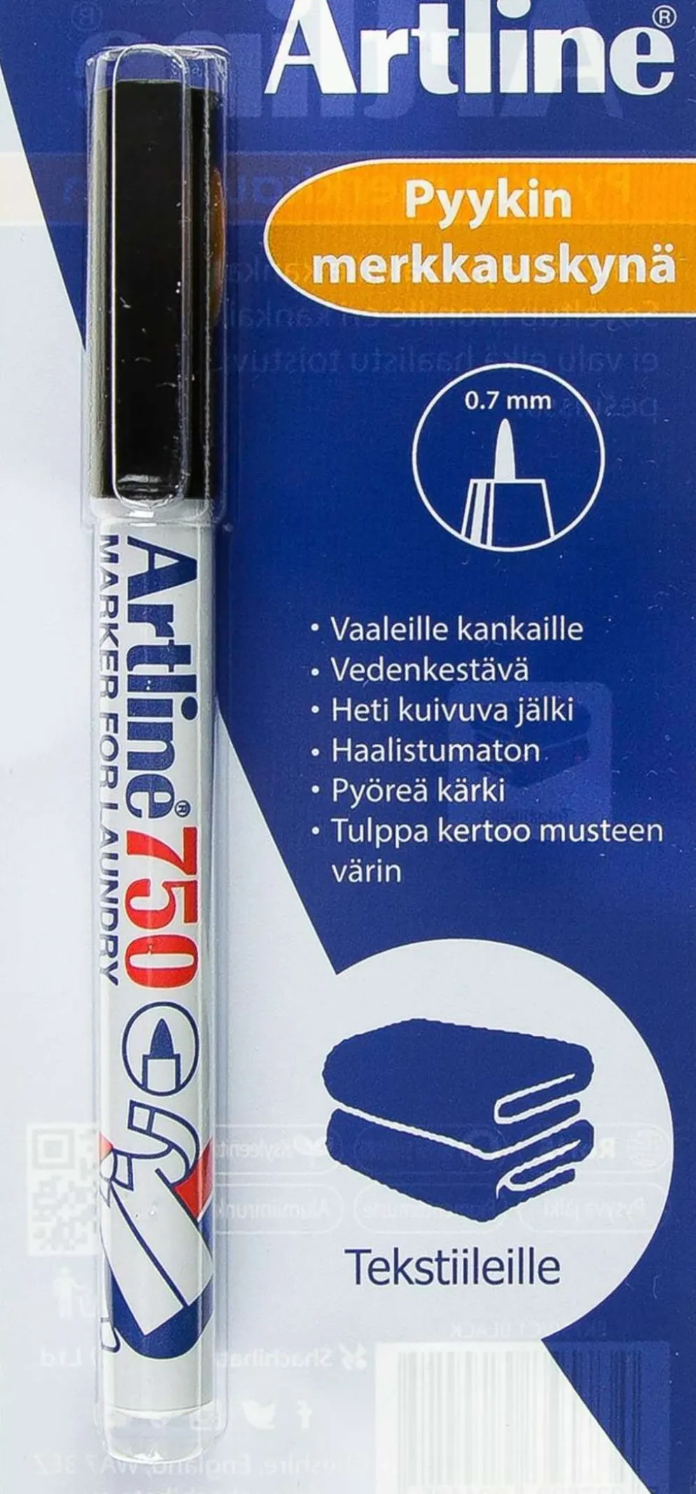 Artline merkkauskynä 750 musta