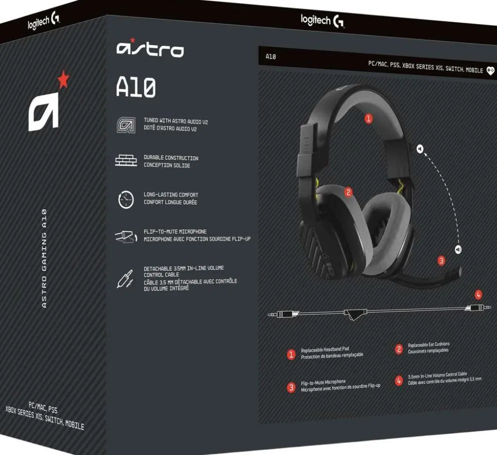 Astro pelikuuloke A10 xbox/pc Astro