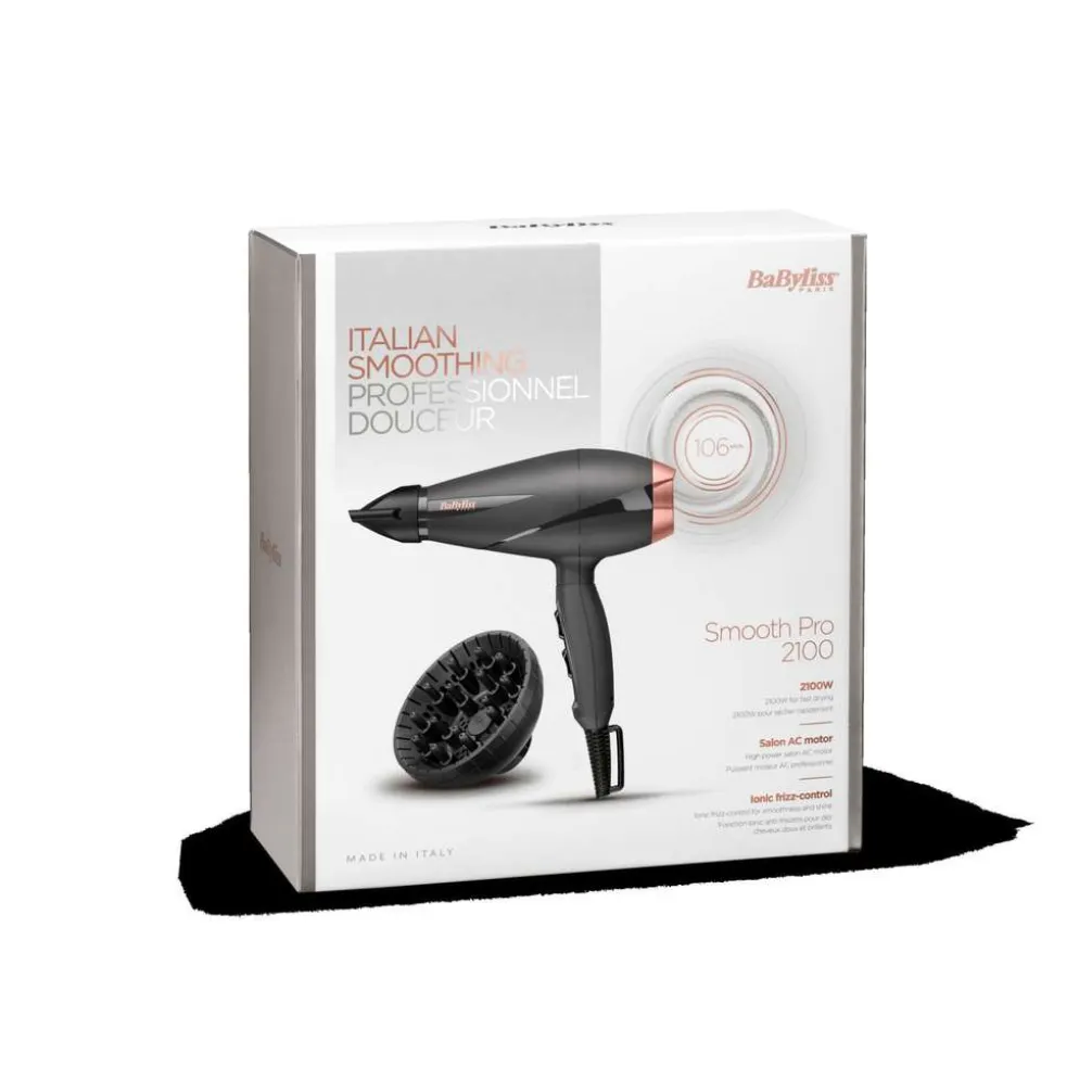 BaByliss hiustenkuivaaja Smooth Pro 2100
