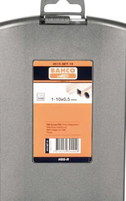 Bahco metalliporanteräsarja HSS 19-Osaa
