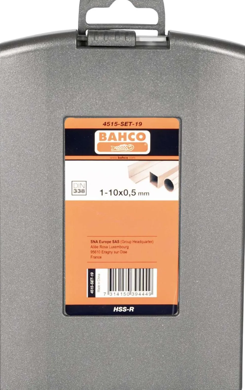 Bahco metalliporanteräsarja HSS 19-Osaa