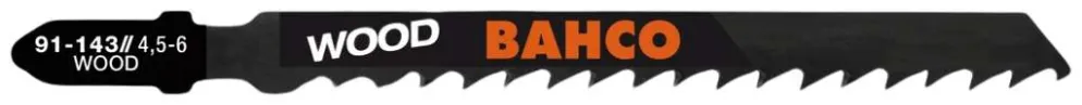 Bahco pistosahanterä puulle 100 mm 10 Tpi