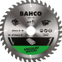 Bahco pyörösahanterä 250x40t 8501-28f