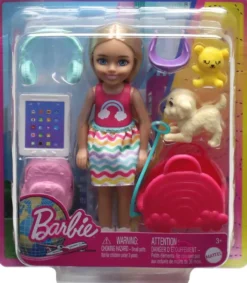 Barbie Chelsea -nukke ja tarvikkeet