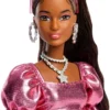 Barbie Deluxe Style Pinkissä Mekossa