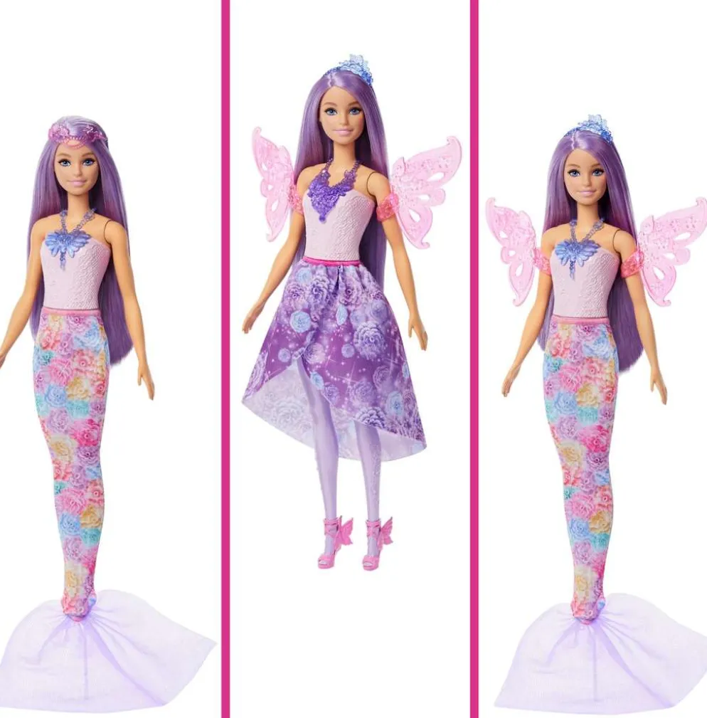 Barbie Fantasy Dress Up -nukke
