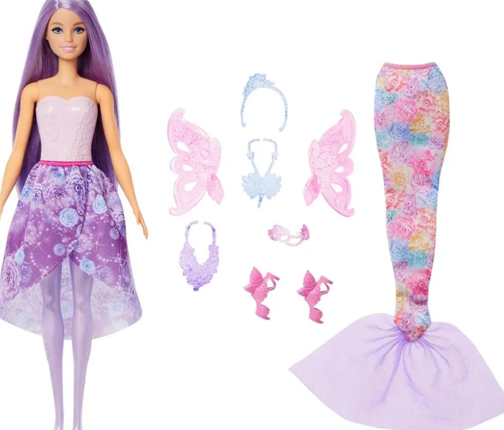Barbie Fantasy Dress Up -nukke