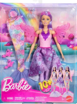 Barbie Fantasy Dress Up -nukke