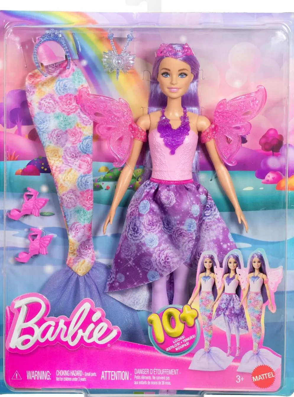 Barbie Fantasy Dress Up -nukke