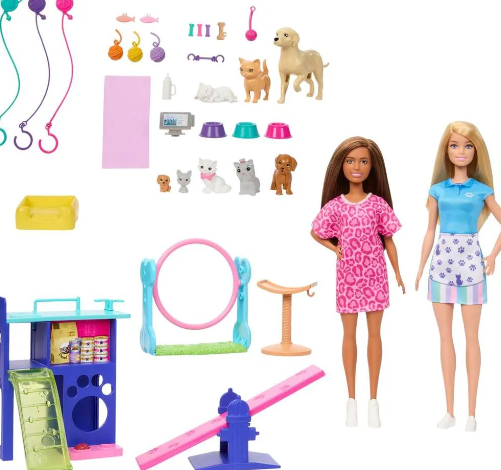 Barbie Pet Daycare -leikkisetti