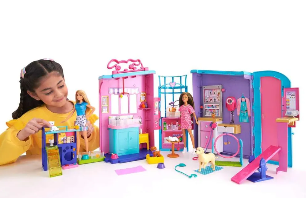 Barbie Pet Daycare -leikkisetti