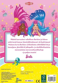 Barbie valtava värityskirja