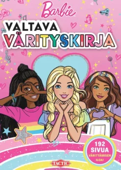 Barbie valtava värityskirja