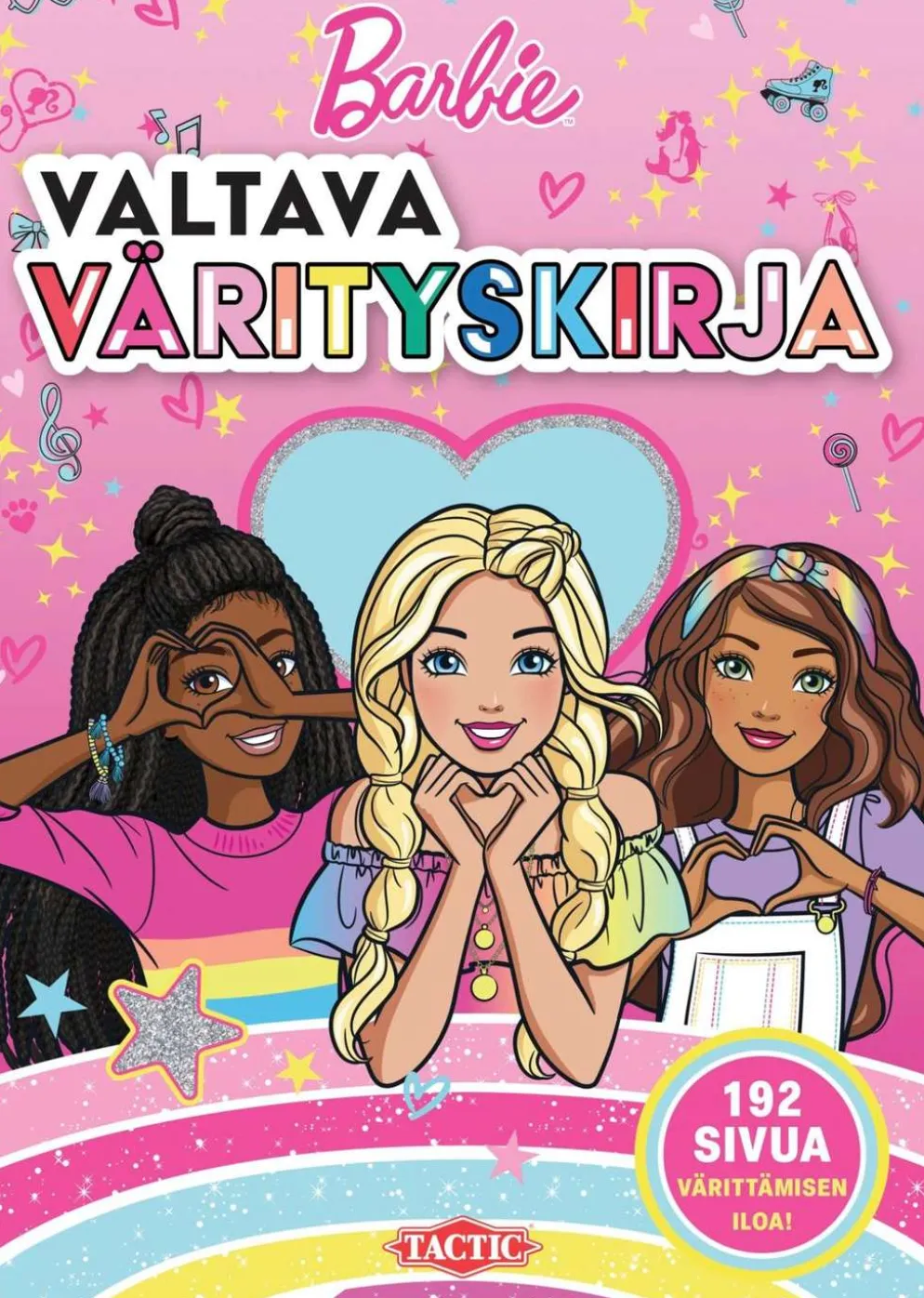 Barbie valtava värityskirja