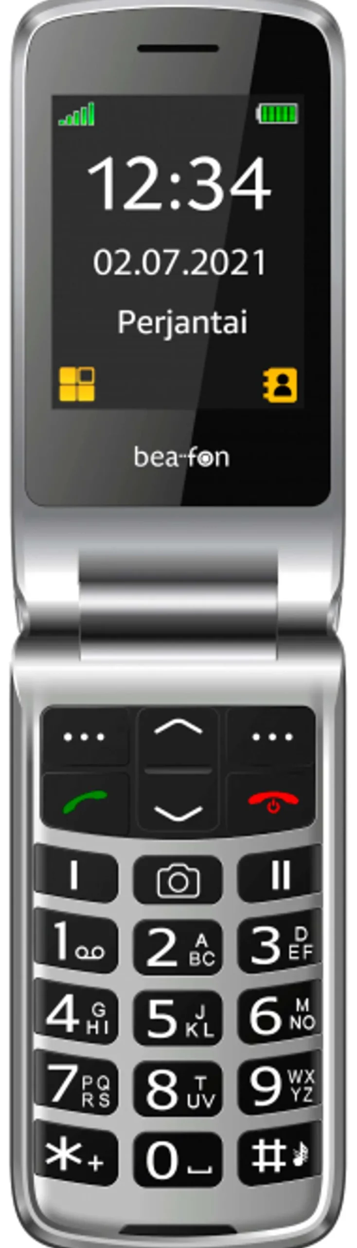 Beafon SL495 simpukkapuhelin, musta
