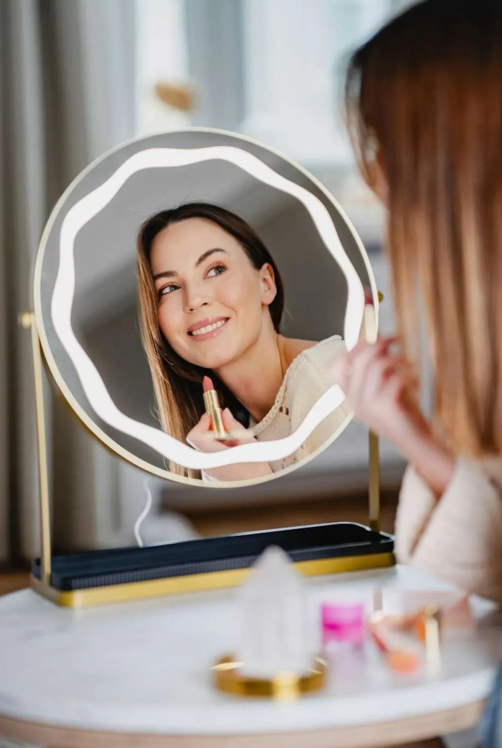 Beautifly peili pyöreä led vanity