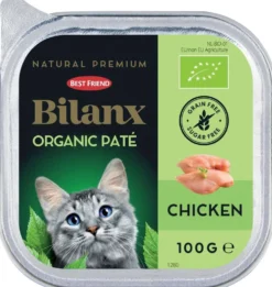 Best Friend Bilanx Luomu kanapatee kissoille 100g